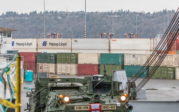 593rd CSC Supports Equipment Movement to Port of Tacoma for KRF