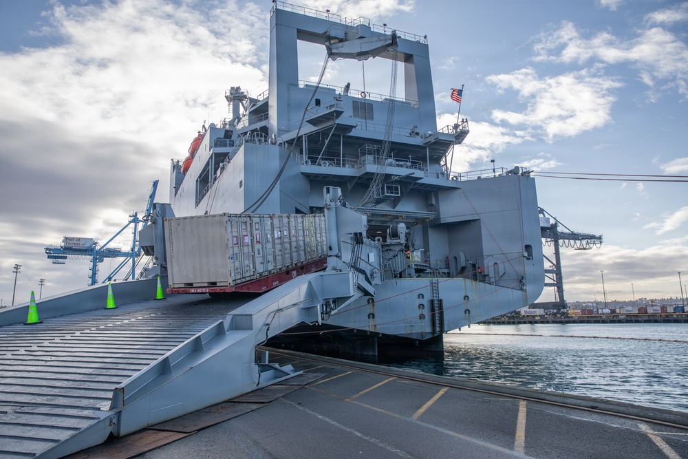 593rd CSC Supports Equipment Movement to Port of Tacoma for KRF