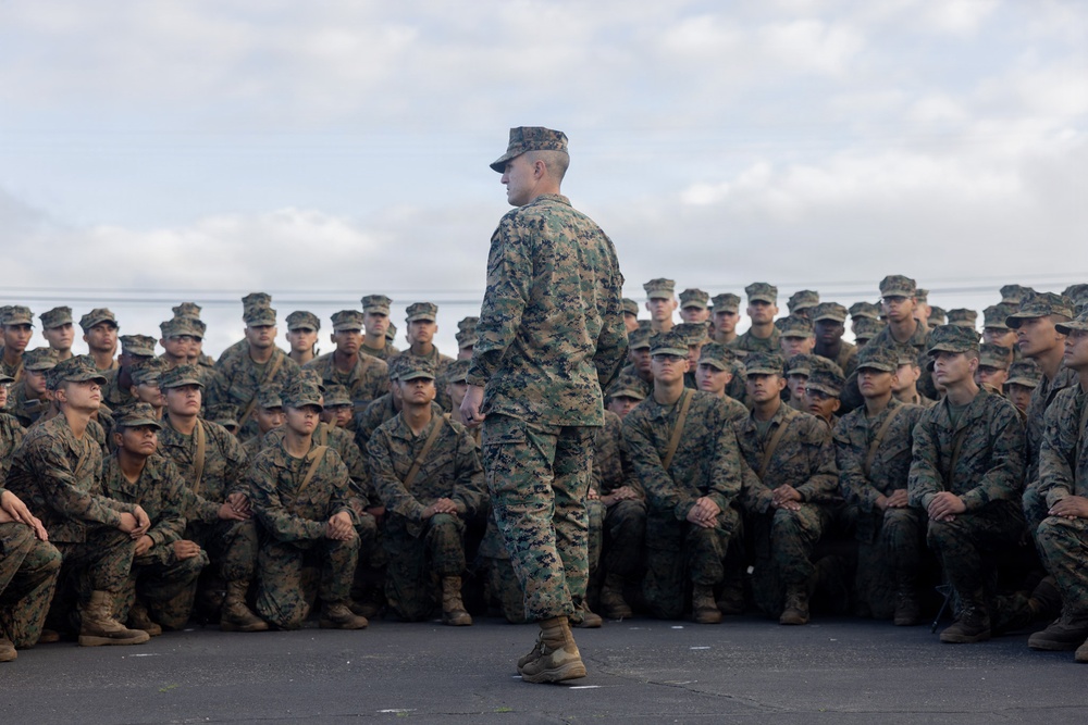 Fox Company EGA Ceremony