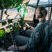 Gen. Spain leads from the cockpit during HC-130J flight at Nellis AFB