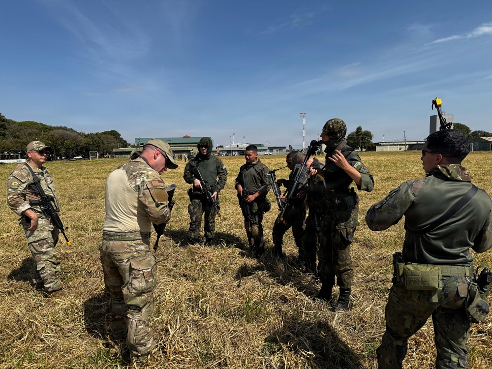 New York Air Guard Train with Brazil