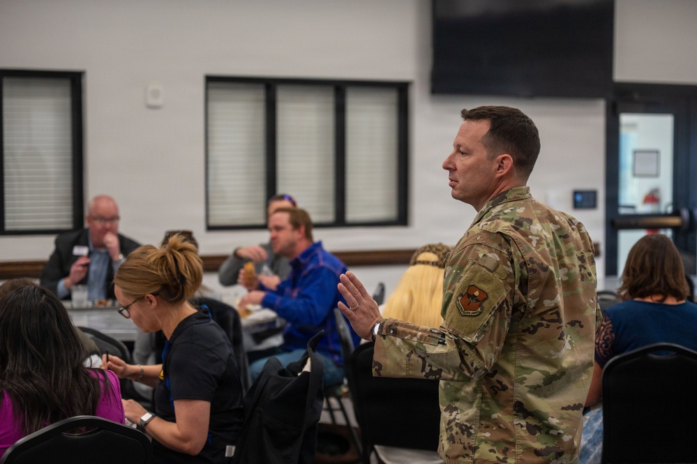 Leadership San Angelo Class of  '26 Visits Goodfellow