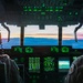 Gen. Spain leads from the cockpit during HC-130J flight at Nellis AFB