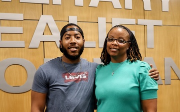 Two Generations Serving Together at Military Sealift Command