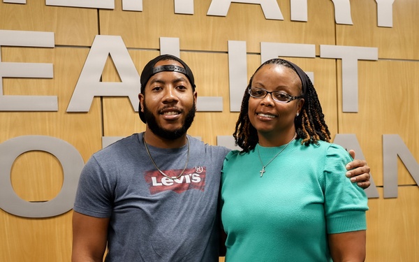 Two Generations Serving Together at Military Sealift Command