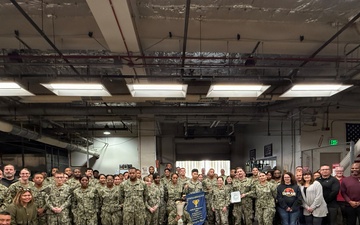 Logistics Department Earns Commander’s Cup for Behind-the-Scenes Work Essential to Patient Care