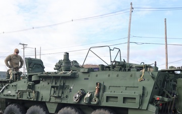 Making the most of a winter day during drill