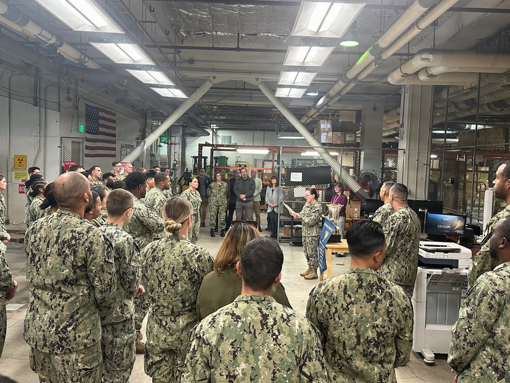 Logistics Department Earns Commander’s Cup for Behind-the-Scenes Work Essential to Patient Care