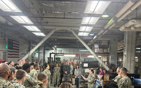 Logistics Department Earns Commander’s Cup for Behind-the-Scenes Work Essential to Patient Care