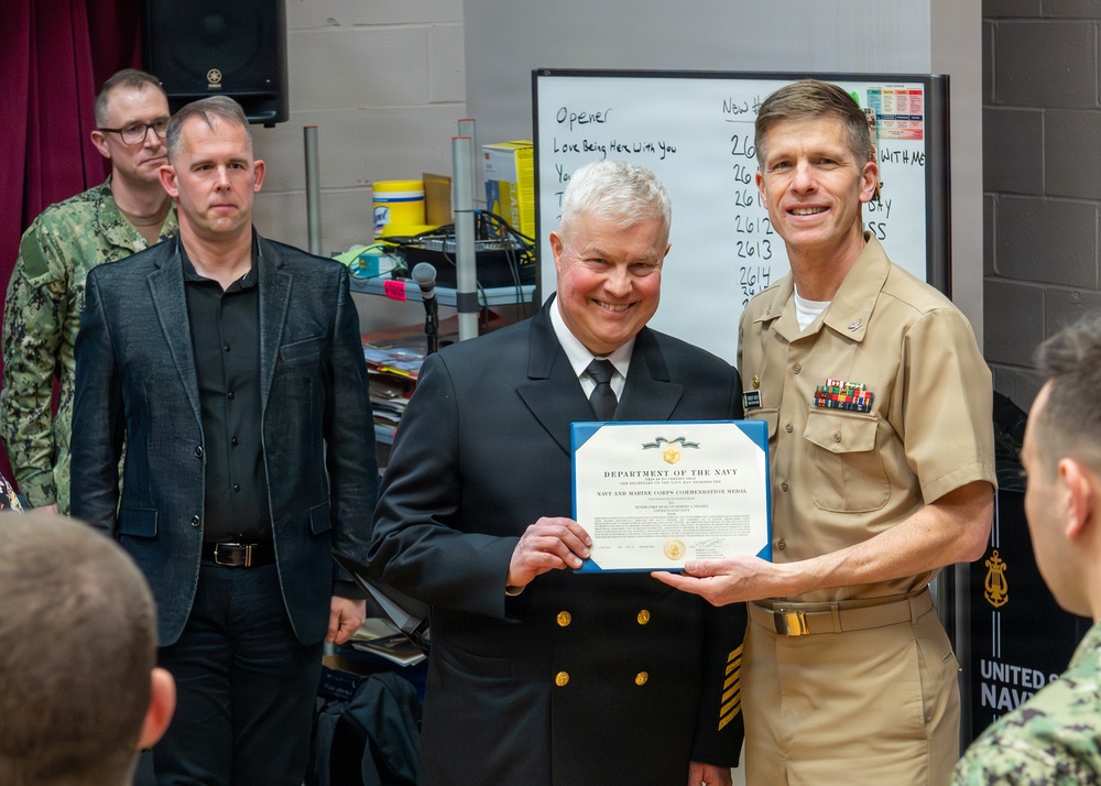 Rob Holmes Retirement Ceremony