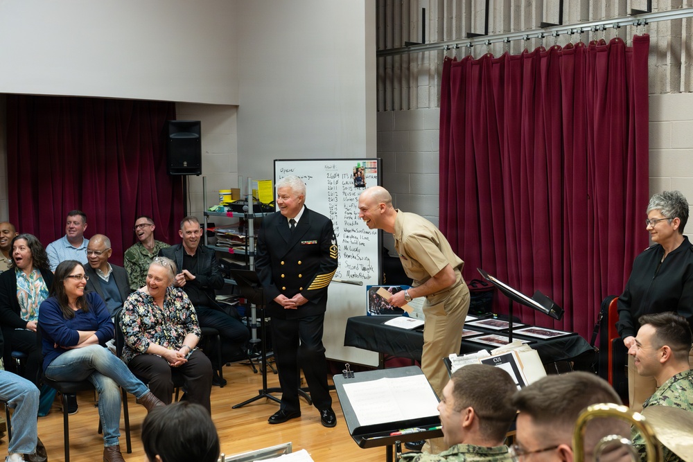 Rob Holmes Retirement Ceremony