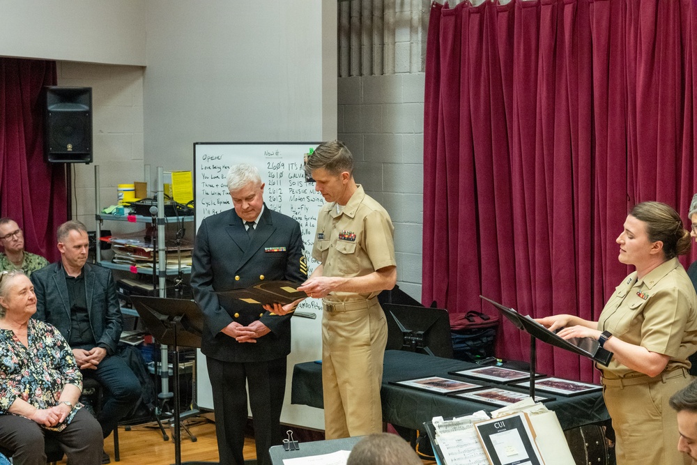 Rob Holmes Retirement Ceremony