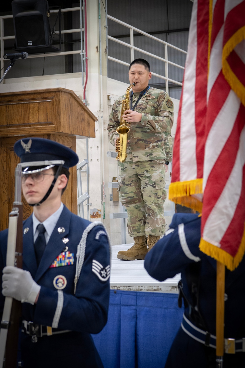 Bergman takes command of the 434th ARW