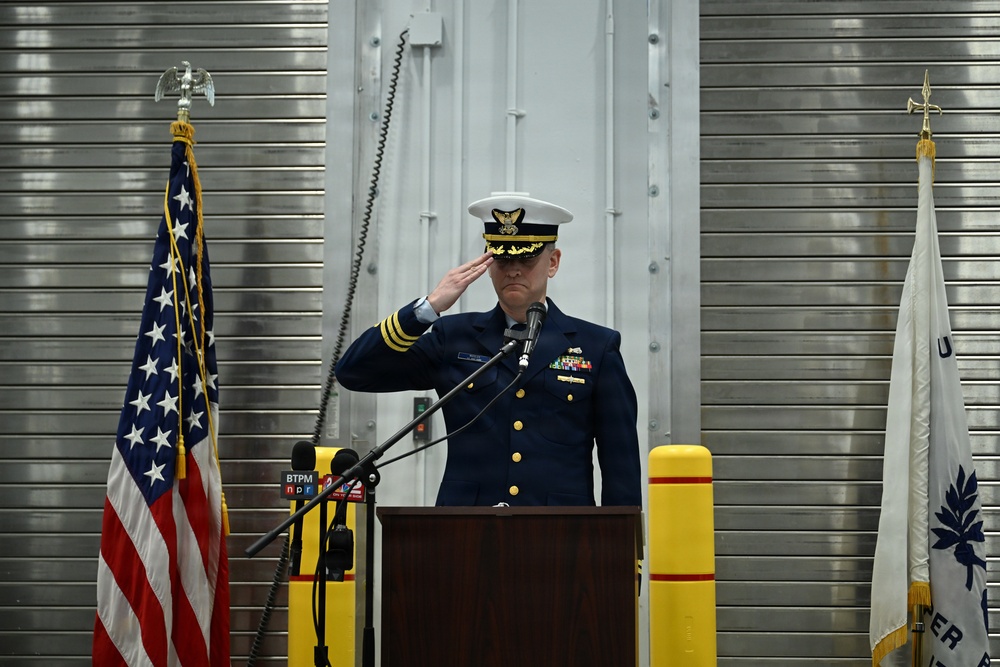 Coast Guard Sector Eastern Great Lakes holds ribbon-cutting ceremony in Buffalo, New York
