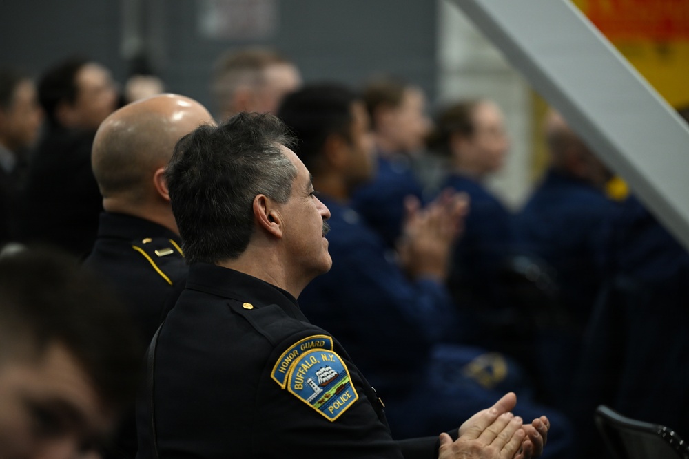 Coast Guard Sector Eastern Great Lakes holds ribbon-cutting ceremony in Buffalo, New York