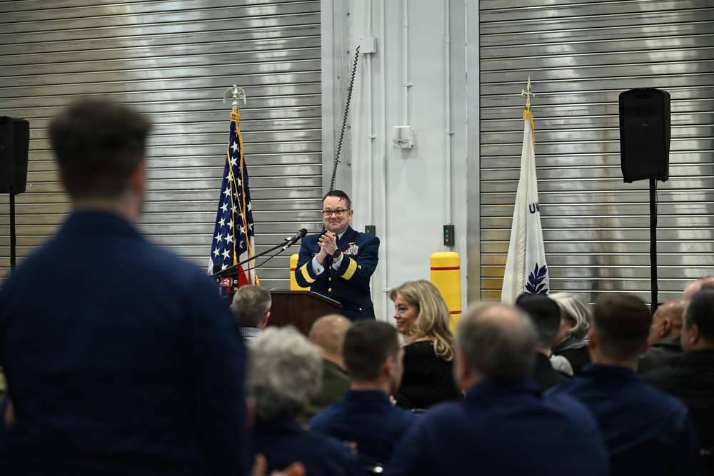 Coast Guard Sector Eastern Great Lakes holds ribbon-cutting ceremony in Buffalo, New York