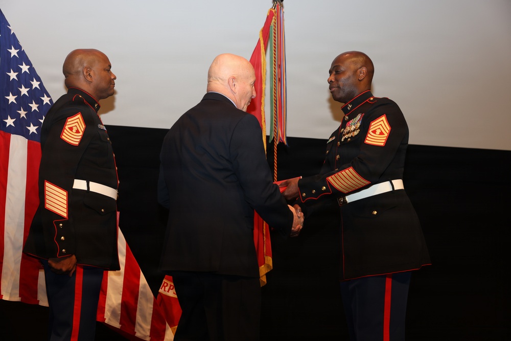 Master Gunnery Sgt. Crawford Retirement Ceremony