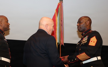 Master Gunnery Sgt. Crawford Retirement Ceremony
