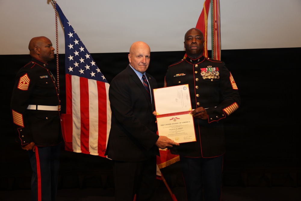 Master Gunnery Sgt. Crawford Retirement Ceremony