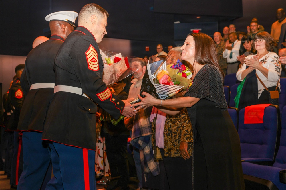 Master Gunnery Sgt. Crawford Retirement Ceremony