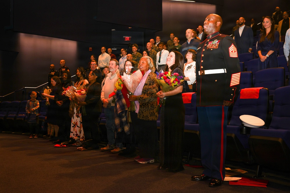 Master Gunnery Sgt. Crawford Retirement Ceremony