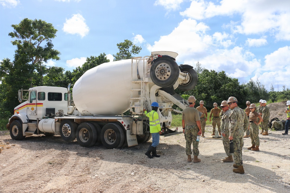 NMCB 133 Builds Polaris Point Access Road