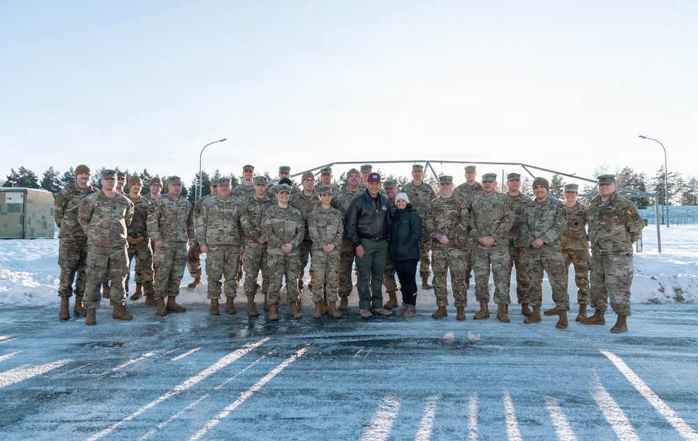 Tennesee Governor Bill Lee Visits 278th ACR Soldiers in Germany