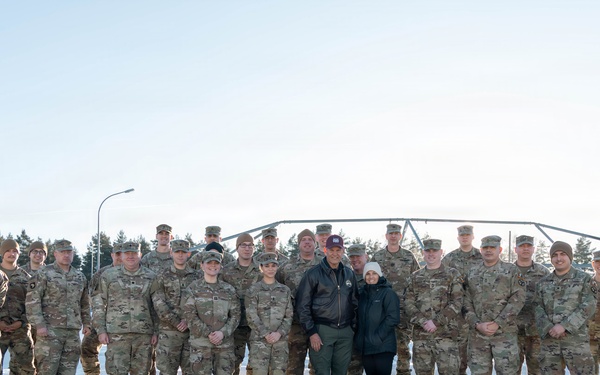 Tennesee Governor Bill Lee Visits 278th ACR Soldiers in Germany
