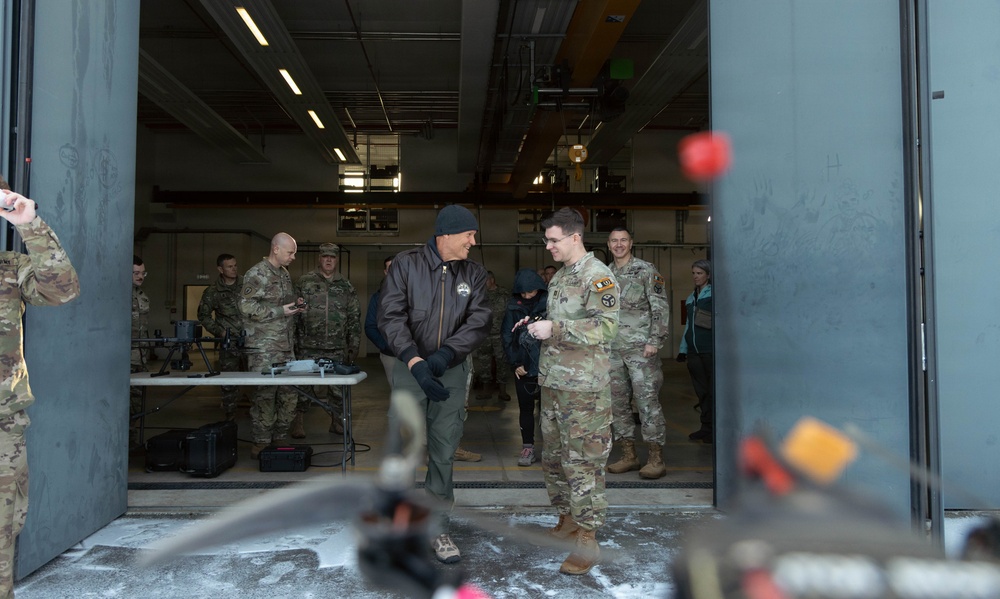 Tennesee Governor Bill Lee Visits 278th ACR Soldiers in Germany
