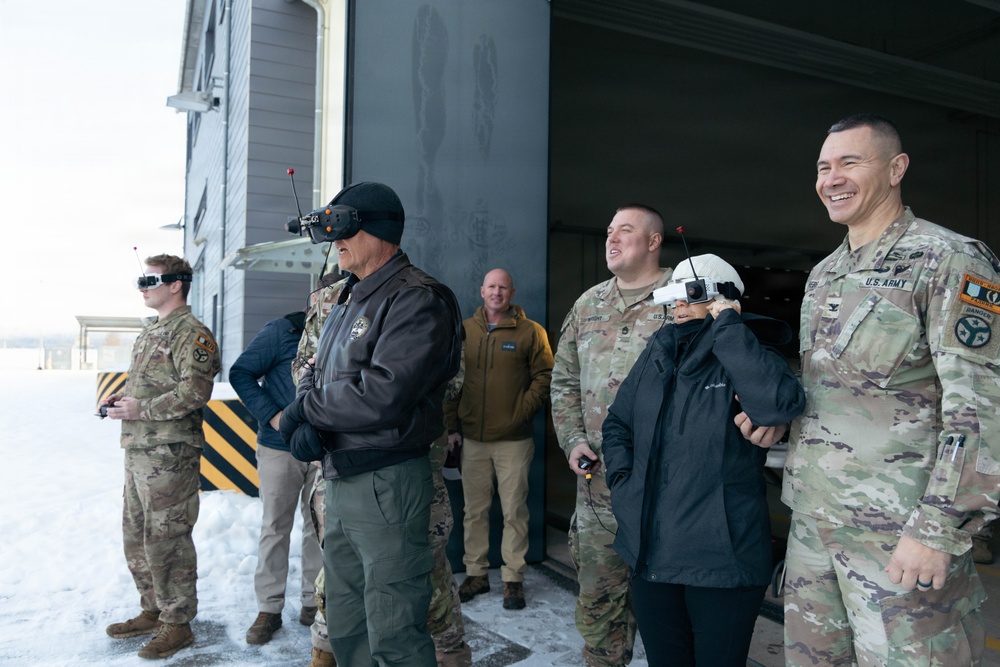 Tennesee Governor Bill Lee Visits 278th ACR Soldiers in Germany