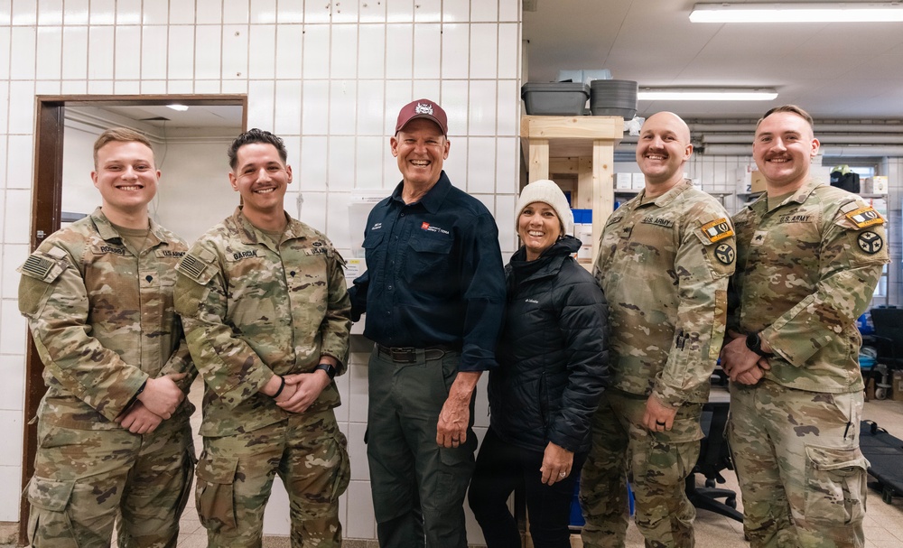 Tennesee Governor Bill Lee Visits 278th ACR Soldiers in Germany