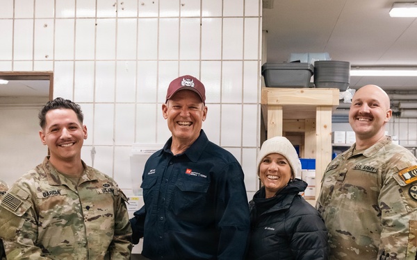 Tennesee Governor Bill Lee Visits 278th ACR Soldiers in Germany