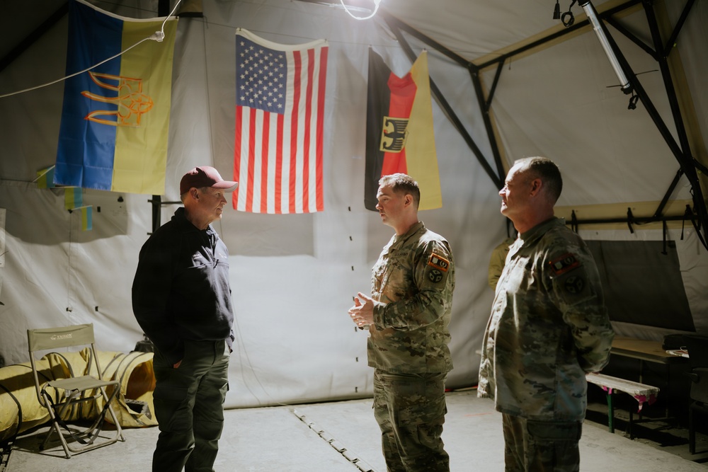 Tennesee Governor Bill Lee Visits 278th ACR Soldiers in Germany