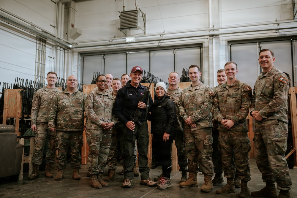Tennesee Governor Bill Lee  Visits 278th ACR Soldiers in Germany