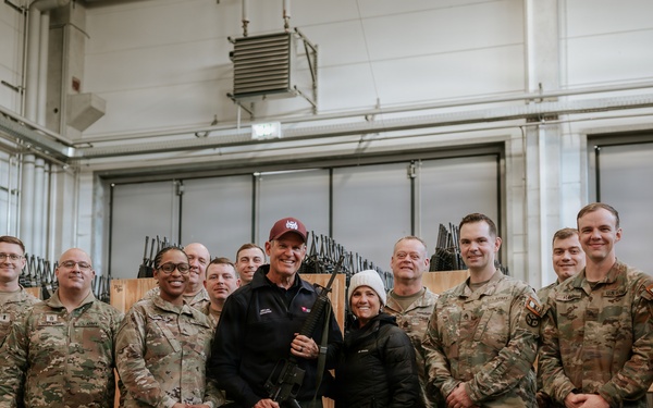 Tennesee Governor Bill Lee  Visits 278th ACR Soldiers in Germany