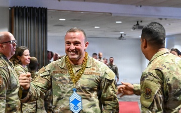 Chief Master Sgt. Release Ceremony