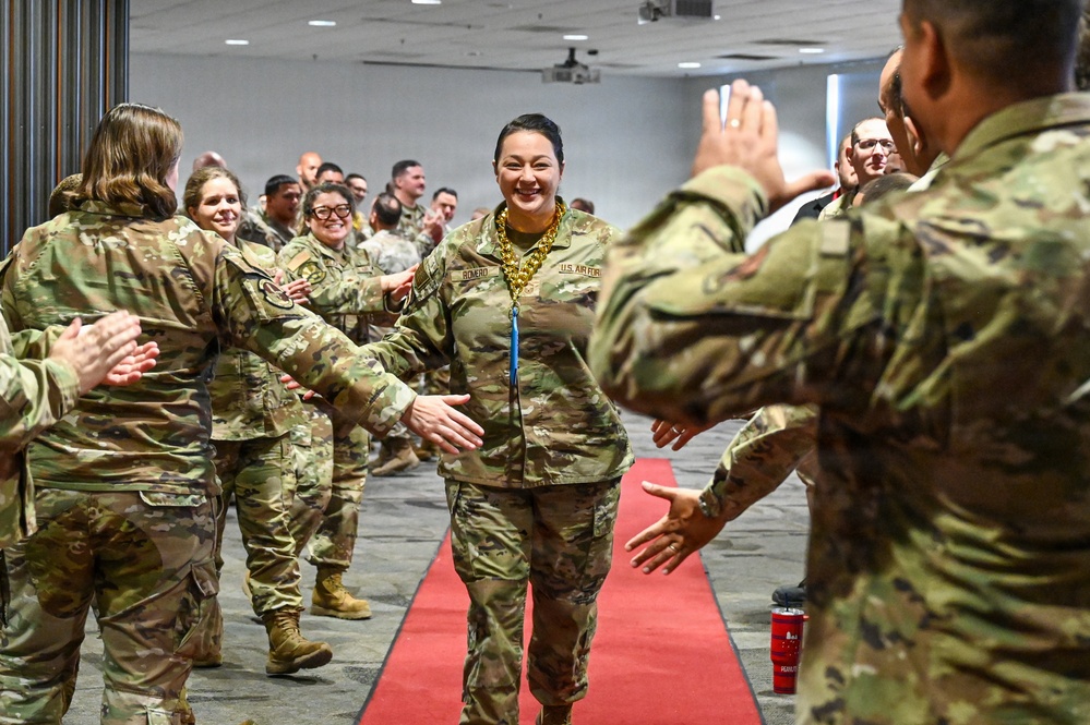 Chief Master Sgt. Release Ceremony