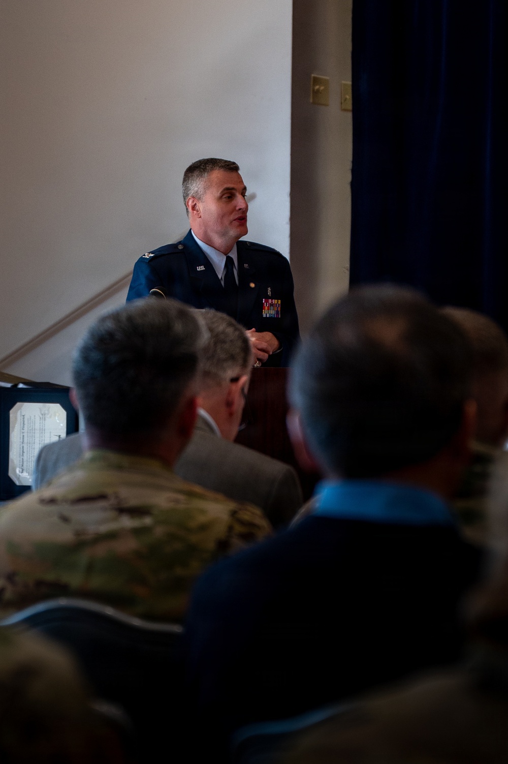 Chief Master Sgt. Fitzpatrick Retirement