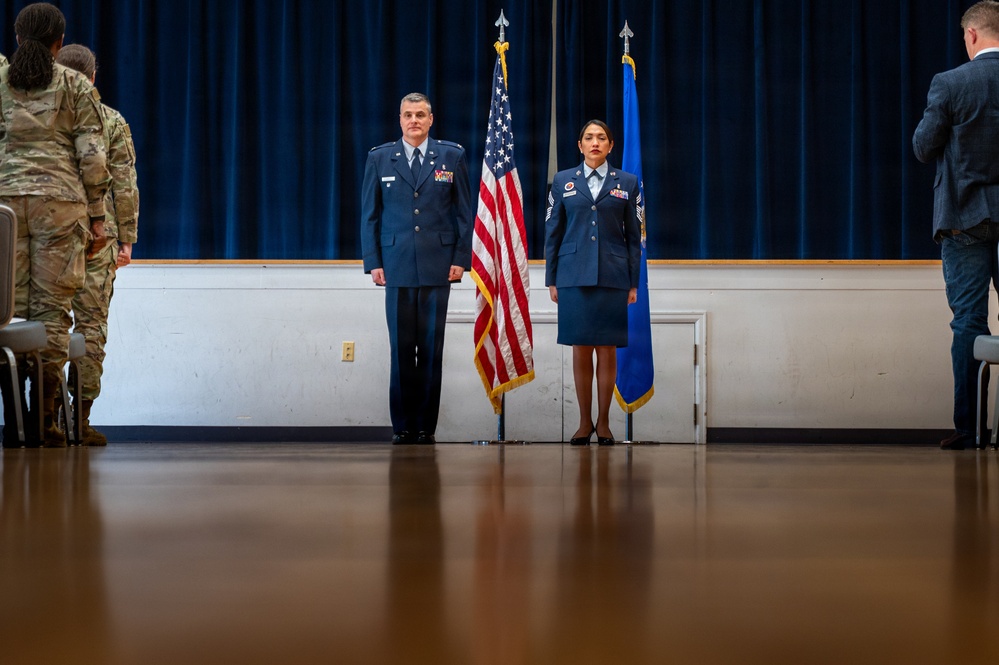 Chief Master Sgt. Fitzpatrick Retirement