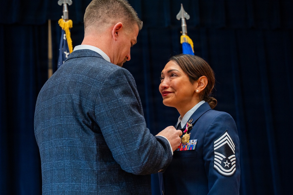 Chief Master Sgt. Fitzpatrick Retirement