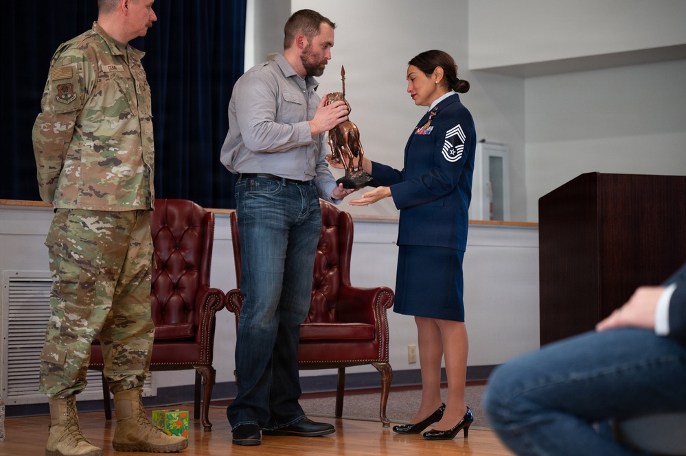 Chief Master Sgt. Fitzpatrick Retirement