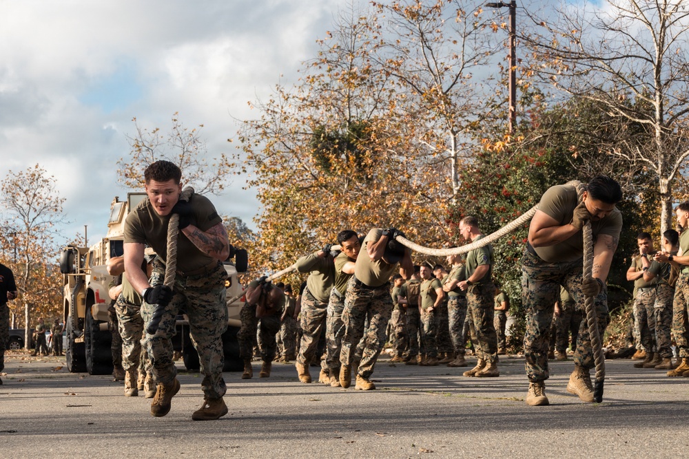 U.S. Marines with 11th Marines celebrate Saint Barbara’s Day