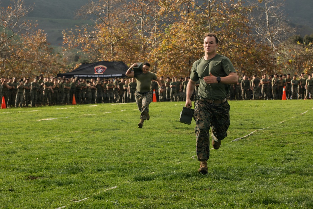 U.S. Marines with 11th Marines celebrate Saint Barbara’s Day