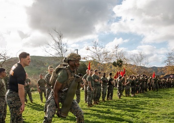 U.S. Marines with 11th Marines celebrate Saint Barbara’s Day