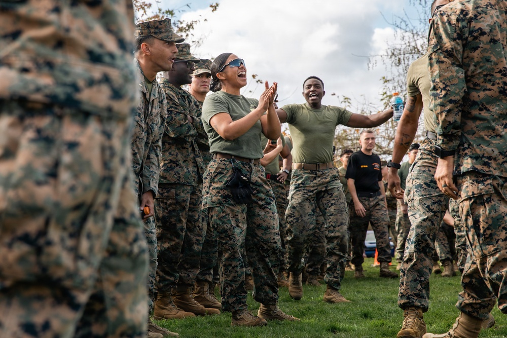 U.S. Marines with 11th Marines celebrate Saint Barbara’s Day