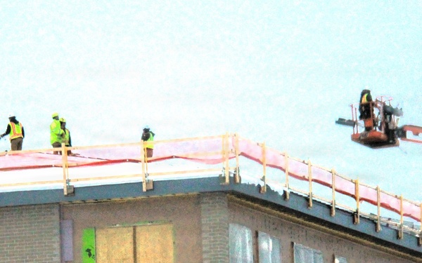 January 2026 construction operations of fiscal year 2024-funded $55.75 million Collective Training Officers Quarters Project at Fort McCoy