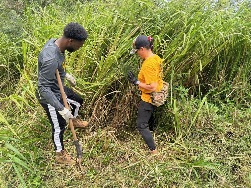 Hawaii Military &amp; Civilians Give Back to Ko'olau Foundation