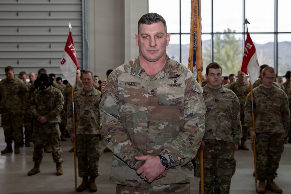 1-172nd CAV Welcomes New Senior Enlisted Advisor
