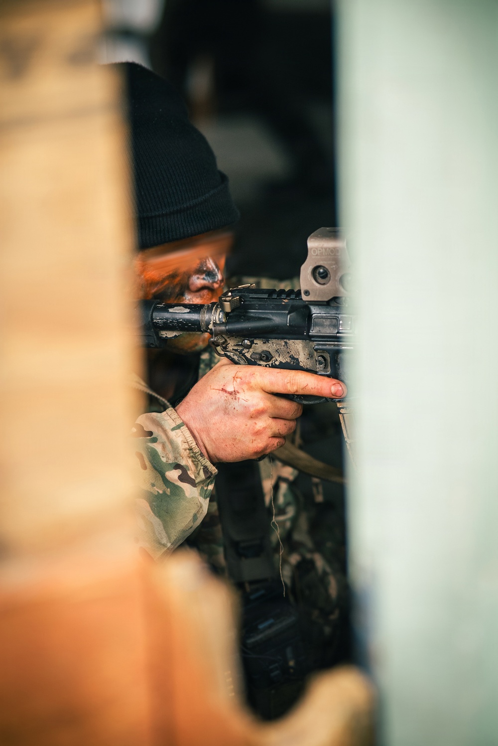 1SFG(A) Green Berets conduct Small Unit Tactics