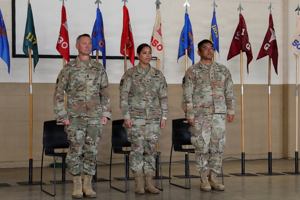 103rd Troop Command change of responsibility